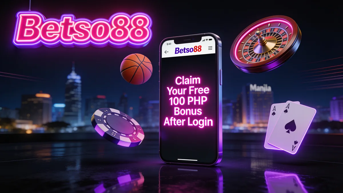 Claim Your Free 100 PHP Bonus After Login for players in the Philippines